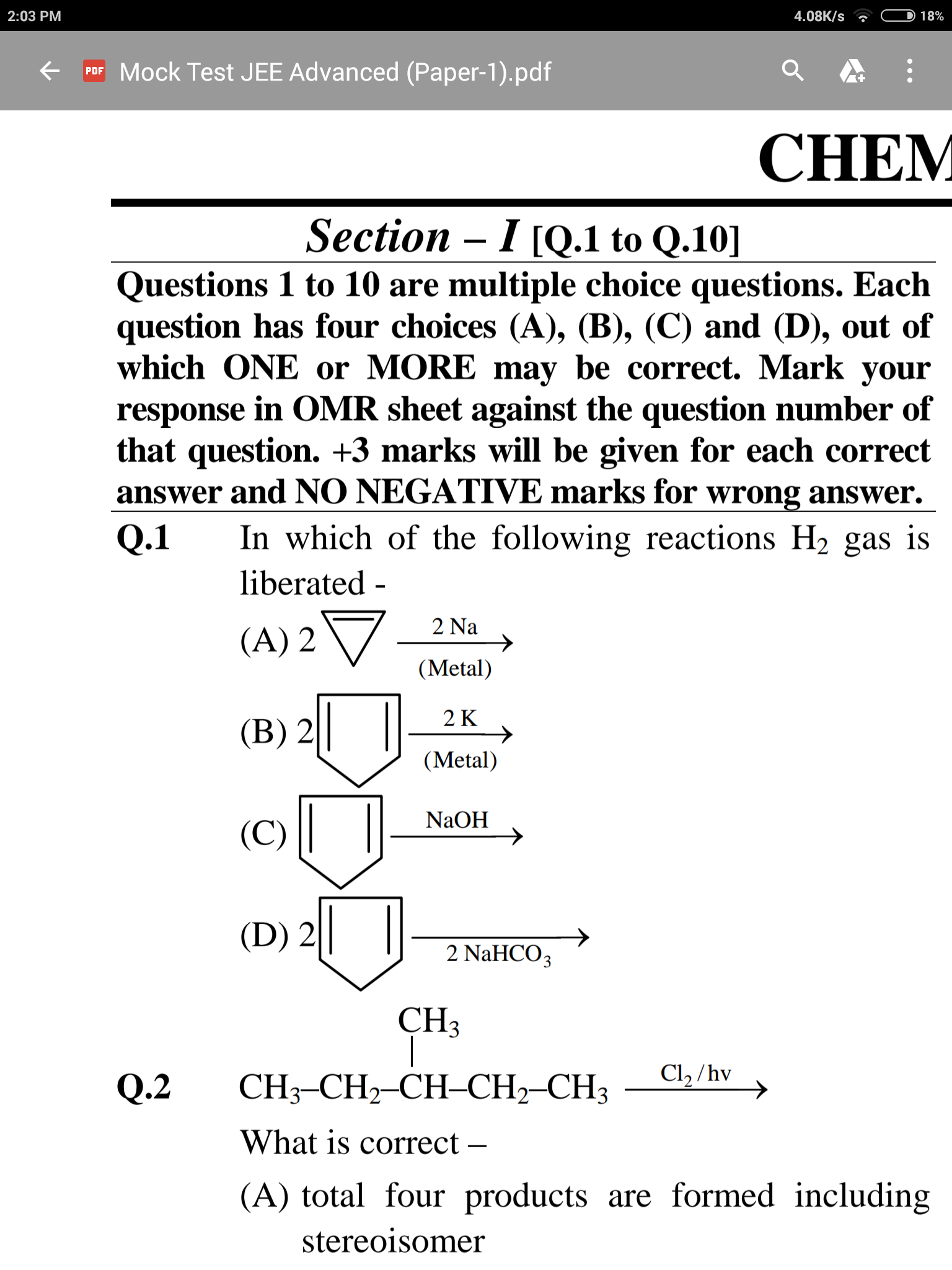 Question image for Please provide the solution(with explanation) for